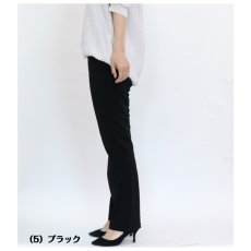 画像5: H-1163(秋カラー)　着回しのしやすいシンプルデザインの美脚パンツ！　D.D.Dコンジュンクパンツ　股下72cm　M-3L (5)