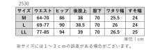 画像10: 2530　きちんと見えするのにラクに履ける、ストレッチ性抜群のワイドパンツ！　ハイテンションストレッチワイドストレートパンツ　M-LL (10)