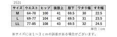 画像10: 2531　きれいめにもカジュアルにも使える、ラクな履き心地の大人パンツ！　ワッシャー加工バレルパンツ　M-LL (10)