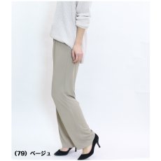 画像3: 4120　冷感×伸びる快適イージー！　とろっとクールランダムピケ　リラックスイージーパンツ　M，L (3)