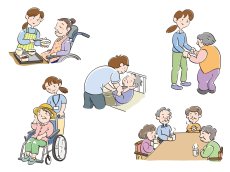 画像9: ★当社オリジナル★　1006　履くだけで腰をいたわる新発想パンツ！　カット素材幸せパンツ２パーツ　ロベント柄深履きパンツ　M-3L (9)